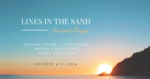 Conference Header - Lines in the Sand with beach image